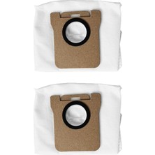 Mija Robot Süpürge Toz Torbası Xiaomi X10 / X20 Plus Dreame L10S Ultra / L20 Ultra / L10 Ultra / L10 Ultra  ile Uyumlu 2 Adet