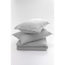 Merinos Modern Line Çift Kişilik 3 Parça Battaniye Seti