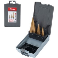 Gfb Kademeli Matkap Ucu Seti