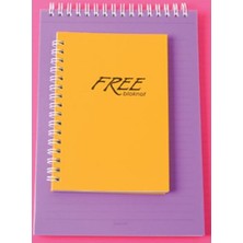 Keskin Color Not Defteri Kareli A7 Spiralli Pp Kapak - 2 Adet