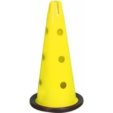 Feyza Design 40 cm Orta Boy Delikli Sarı Antrenman Hunisi, Dayanıklı ve Kullanışlı Ürün