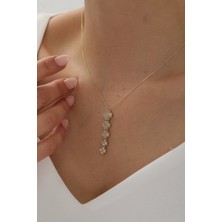 Yavuz Kuyumculuk 14 Ayar Altın Yonca Kolye Beşli