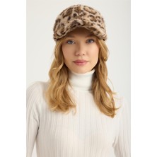 Home Store Peluş Leo Desenli Kasket