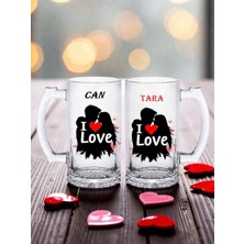 Ladijital Sevgililere Özel Bira Bardağı