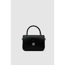 Shule Bags Cobble Small Çapraz Çanta Siyah