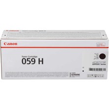 Canon CRG-059HBK Yüksek Kapasiteli Siyah Toner