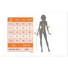 Bet's  Kadın Uzun Kollu Kruvaze Yakalı Yandan Yırtmaçlı Belden Kuşaklı Midi Ithal Krep Elbise