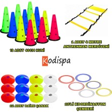 Feyza Design Performans Antrenman Seti 40CM, Çok Renkli, Dayanıklı ve Konforlu