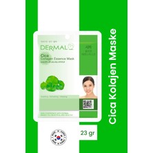 Dermal Canlandırıcı, Yenileyici, Sakinleştirici Centella Asiatica Özlü Kolajen Maske 23 gr