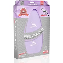 Gazzella ’’siltex’’ Ev Tipi Masa Bezi (Kutulu, Logolu, Isıya Dayanıklı, Lila, 135X50 Cm)