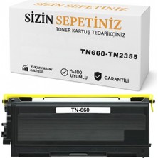 Sizinsepetiniz Brother Hl & Dcp Serisi TN660 Muadil Toner Net Siyah Baskı