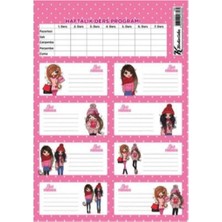 Keskin Color Friends Etiket 3 Sayfa 24 Adet - 2 Adet