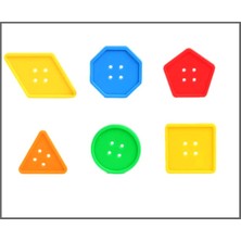 Kiddy World Geometri Düğme 10 Lu - 4 Kutu