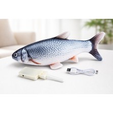 Runaway Hareketli Balık Kedi Oyuncağı Şarjlı Sensörlü