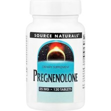 Source Naturals Pregnenolone Brain & Cognitive 25 Mg 120 Tablet