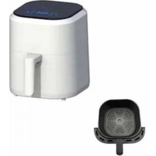 Marsilyan Hava Fritözü 4l Airfryer Pratik Uzun Ömürlü Yağsız Pişirme Taşınabilir