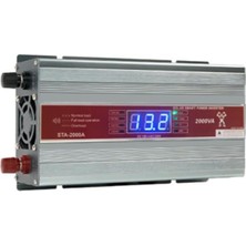 Powermaster PM-2000A 12 Volt 2000 Watt LED Ekranlı Power Inverter