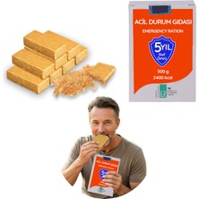 5 Yıl Raf Ömrü ile Acil Durum Gıdası Hayat Kurtaran Beslenme