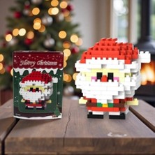 Akçtoys Bricks Yılbaşı Özel Seri Mini Yapı Oyuncak Noel Baba