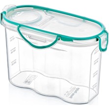 Hype Store Buffer® Kilitli Kapaklı Contalı Hava,su Sıvı Geçirmez 1,2 Litre Erzak Saklama KABI-SA580