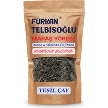 Furkan Telbisoğlu Maraş Yöresi Yeşil Çay (Doğal Kurutulmuş , Elenmiş) 500GR Maraş Yöresi