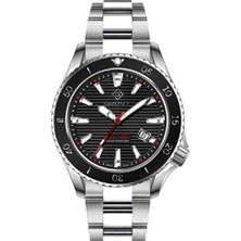 Gant Erkek Kol Saati 45 mm Çelik Kordon Siyah Kadran 10 Atm