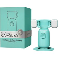 Teknofun Camon 40 Yapay Zeka Destekli Mobil Gimbal - Otomatik Takip ve Video Stabilizasyonu