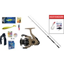 Shimano Fx Xt 2,70M 14-40G&OKUMA Outrax OR-4000SGA 1+1bb Spin Seti