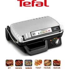 Tefal Supergrill Xl Akıllı Döküm Izgara ve Tost Makinesi Dijital Zamanlayıcı Ayarlanabilir Termostat 2400W+MUTFAK Tartısı Hediyeli