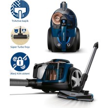 Philips 7000 Serisi Powerpro Max Turbo Başlıklı  Torbasız Süpürge, Olağanüstü Çekiş Gücü - Hepa Filtreli  Toz Torbasız Elektrikli Süpürge FC9749+TURBO