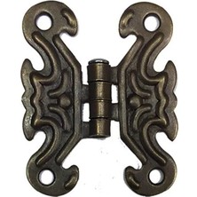 Nexgen Dekoratif Sac Kelebek Menteşe - Küçük, Antik, 1 Adet RSKDG34-MCHD