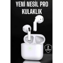 Marsilyan Beyaz Yeni Nesil Pro Bluetooth Kulaklık Yüksek Ses Kaliteli Anc Özelliği