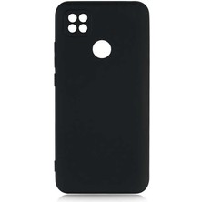 Efura Xiaomi Redmi 9c Kılıf Efr Mara Laaakan Kapak-Siyah