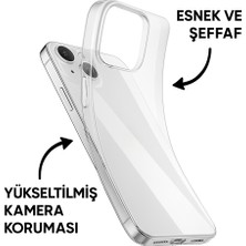Lelia iPhone 17 Pro Uyumlu Baskılı Şeffaf Telefon Kılıfı | Koleksiyon: Cosmicwhisper Skyset