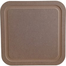 s.tkoleksiyonhobiantika Mdf Kare Supla, Tabak Altlığı - Sofra Aksesuarı