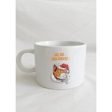 PremiumPort Şık Tasarım Yılbaşı Temalı Çay Fincanı Hediye Seti