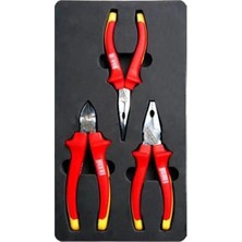 İzeltaş 1000V İzoleli Elektrikçi Seti (3 Parça) 3020 00 6003