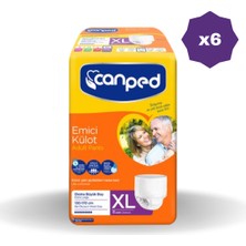 Canped Emici Extra Large 7 Li Külot Bezi - (6 Adet)