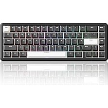 Starseven Attack Shark X65 He Manyetik Anahtarlı 65% Klavye – 8000 Hz Hızlı Tepki, 0.01 mm Rapid