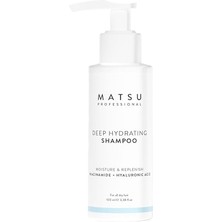 Hype Store Matsu Professional Deep Hydrating, Kuru Saçlar Için Nem Bakım Şampuanı, Seyahat Boy, 100 ml