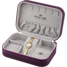 Nacar Safir Cam Altın Kadın Kol Saati | Özel Kutusuyla | NC34-39B840-DWMS