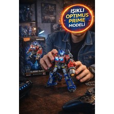 Toyfest Blokees Transformers Classic Class Optimus Prime Işıklı Tam Hareketli Model Kit Figür
