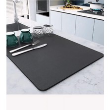 Efe Avm Kaymaz Tabanlı Çok Amaçlı Su Emici Sihirli Tezgah Üstü Bulaşık Yıkama Kurulama Kurutma Matı - Lisinya