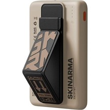 Hype Store Skinarma Magsafe Ile Uyumlu Powerbank Spunk Wireless Şarj ve Pd Hızlı Şarj Özellikli 15W 5000MAH Kre