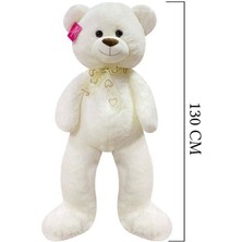 Selay Oyuncak 1193 Puffy Salaş Ayı 130 cm Ekru