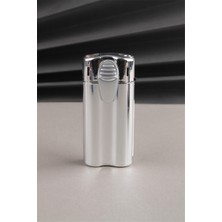 Silvio Monetti Çift Yanışlı Mavi Pürmüz ve Normal Alevli Çakmak - Jet Alevli Rüzgarda Sönmez SM177PPAR0005