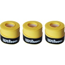 Feyza Design Comfort Bowl O'grips 3'lü Tenis Raketi Grip Seti, Sarı Renk