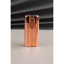 Silvio Monetti Çift Yanışlı Mavi Pürmüz ve Normal Alevli Çakmak - Jet Alevli Rüzgarda Sönmez SM177PPAR0003