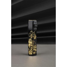 Silvio Monetti Leopar Pürmüz Jet Alevli Altıgen Gazlı Çakmak SM188PH0002