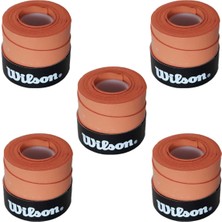 Feyza Design Turuncu Comfort Bowl O'grips 5'li Tenis Raketi Tutucu Seti